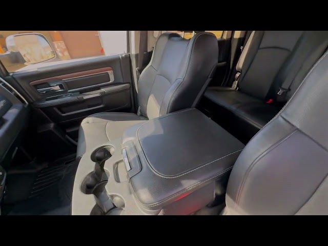 2017 RAM 3500 MEGA CAB PICKUP 6-CYL, TURBO DIESEL, 6.7L LARAMIE PICKUP 4D 6 1/3 FT