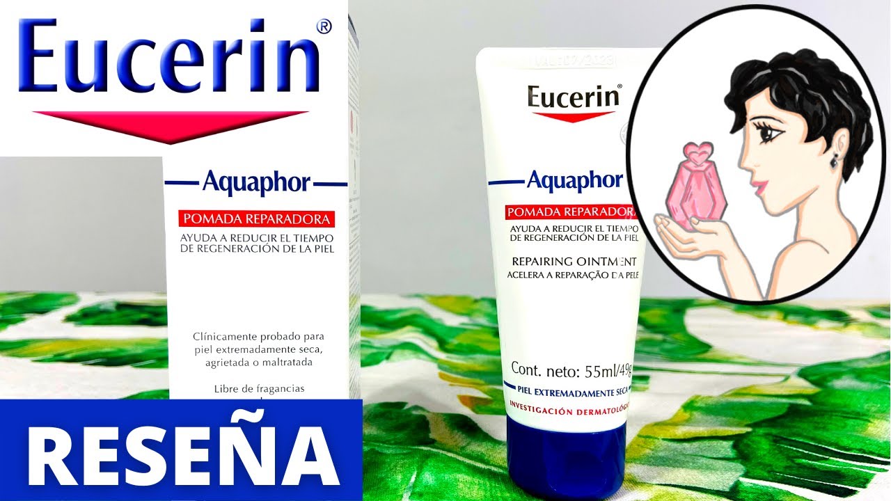 😍La MEJOR CREMA REGENERADORA de PIEL y MANOS 2023💙EUCERIN Aquaphor Pomada Reparadora [Ingredientes]
