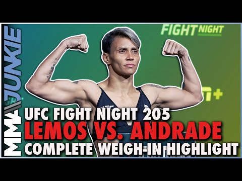 #UFCVegas52 weigh-in highlights: All 24 fighters hit mark