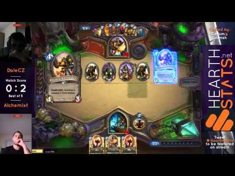 DaleCZ vs compLexity Gaming Alchemixt | Semifinals 1 | HearthStats Champions League Season 1