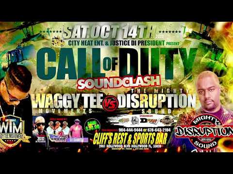 Waggy Tee Vs The Mighty Disruption sound | Sound Clash | Reggae | DanceHall | Justice Di President