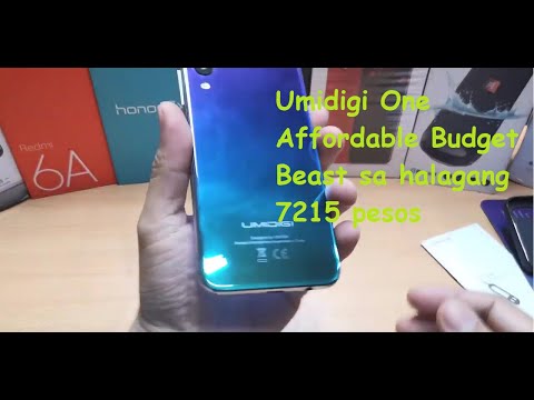 Umidigi one Unboxing quick review and Mobile Legend game play