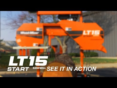 LT15START Portable Sawmill in Action | Wood-Mizer