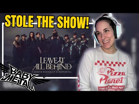 THEY STOLE THE SHOW! | REACTION | F.HERO x BODYSLAM x BABYMETAL - LEAVE IT ALL BEHIND [Official MV]