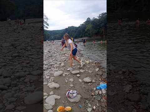 el río está una belleza en San Juan de Arama Meta #campesino #rio