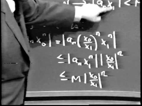 Infinite Series- Uniform Convergence of Power Series