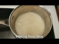 Making Rice Glue