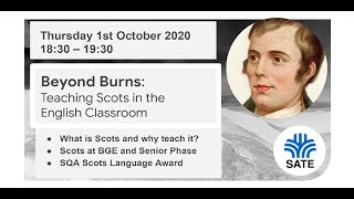 Beyond Burns: Teaching Scots in the English Classroom