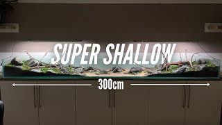 300cm Riverbed Cross Section Aquascape Tutorial