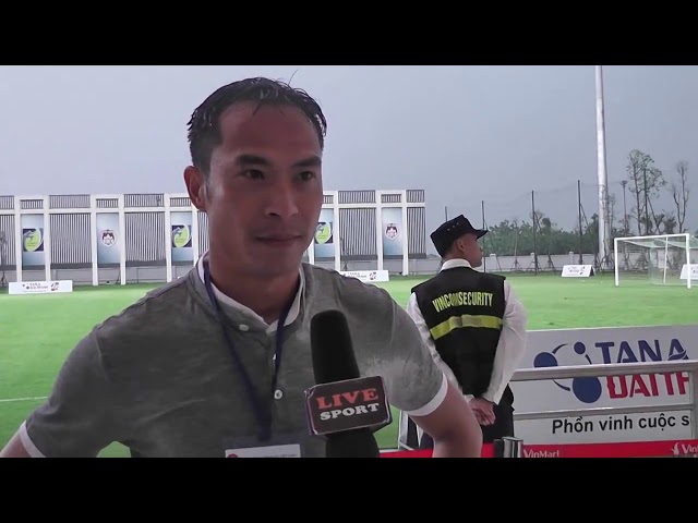 Phù Đổng FC Hãy cùng xem cảm xúc HLV Lê Đức Tuấn sau trận đấu với Phố Hiến (5/5)