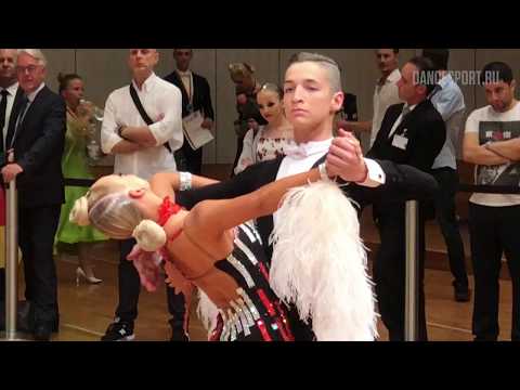 Philipp Vovk - Angelina Gensrich GER | Tango | WDSF Junior II Standard | GOC 2018