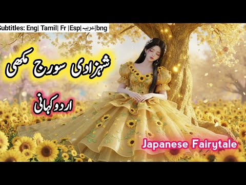 The Sunflower Princess || urdu stories | Hindi fairy tales | #fairytalesstory #urdufairytales