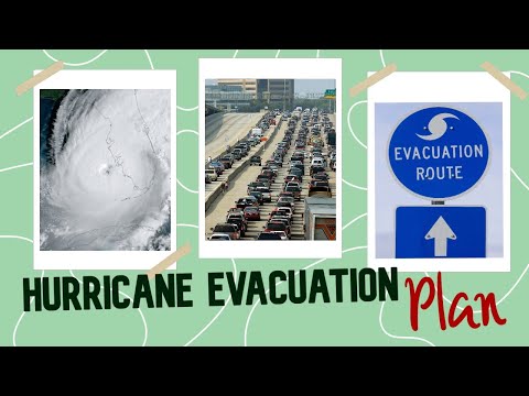 How to Develop a Hurricane Evacuation Plan! | Hurricane Preparedness Week 2023