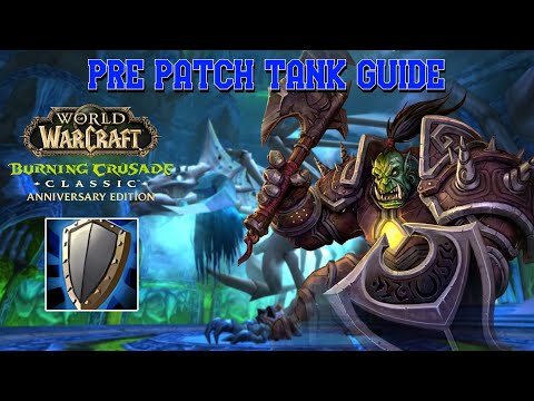 How To Tank in the PRE-PATCH -- Warrior-- (Talents,Rotation,Consumes,BIS) -- FULL GUIDE