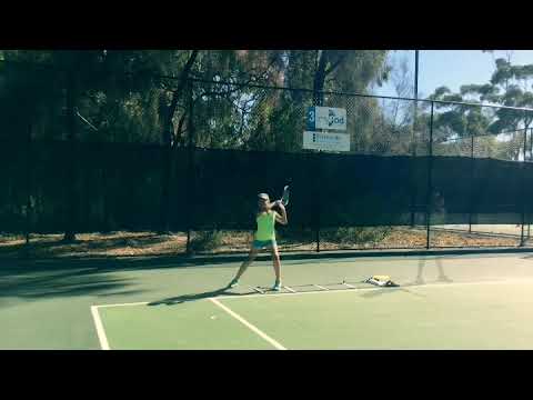 Forehand step down drill