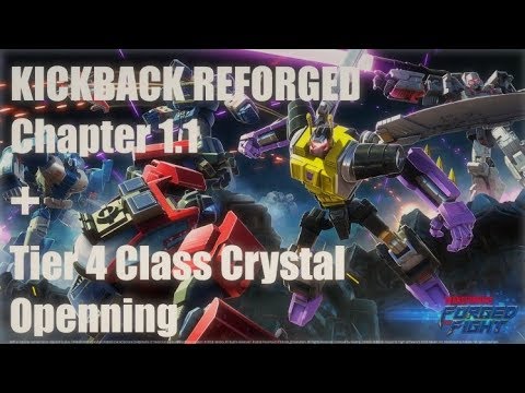 Transformers: FTF - REFORGED Kickback Master Spotlight (1.1) + T4C Crystal Opening!
