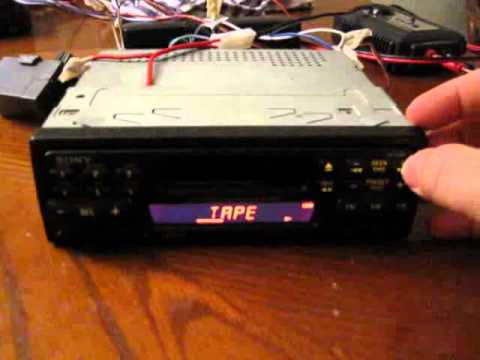 Sony car stereo XR-C210