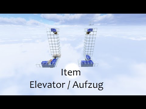 Minecraft - Item Elevator / Aufzug [Version 1.12]