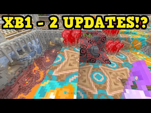 Minecraft Xbox One JUST GOT 2 UPDATES AT ONCE