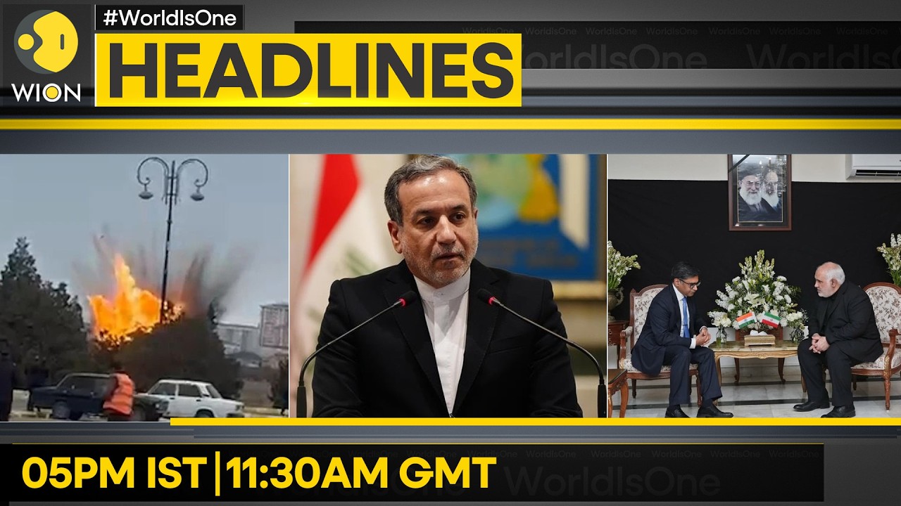 US-Iran War: Drone Explodes at Azerbaijan's Airport | Intense Blasts Rattle Doha | HEADLINES