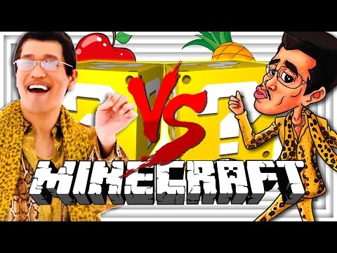 Fight in the ALL WHITE VOID! *PPAP* Lucky Blocks! in Minecraft!