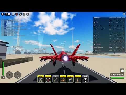 Raiding whole server with my friend in War Tycoon (Part 2)