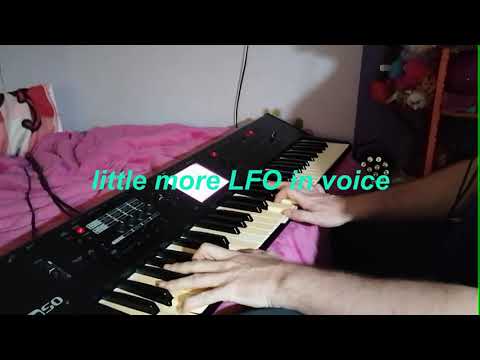 Korg M50 "Worship 1 & 2" - combi inspired by Yamaha Motif ES6