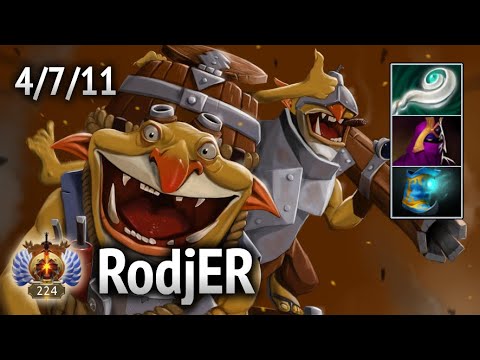 Techies — RodjER (Virtus.pro) in Solo Ranked