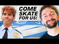 Skaters Convince Security Guard to Quit His Job