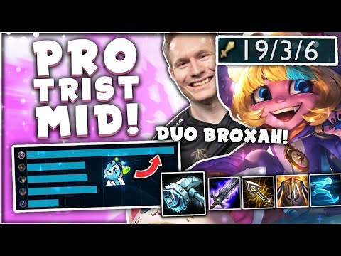 Carrying LCS Pros w/ Frozen Mallet Tristana Mid! 😤❄️ | Voyboy