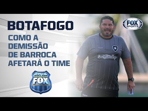 BOTAFOGO VAI CAIR NA TABELA? Bom Dia FOX avalia demissão de Barroca do Botafogo.