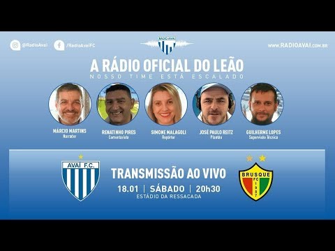 AO VIVO - Avaí x Brusque - Recopa 2020