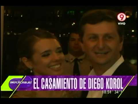 Finalmente se casó Diego Korol