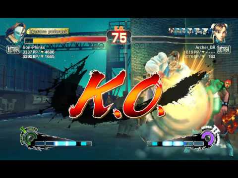 Ranked Match - Vega vs. Chun-Li