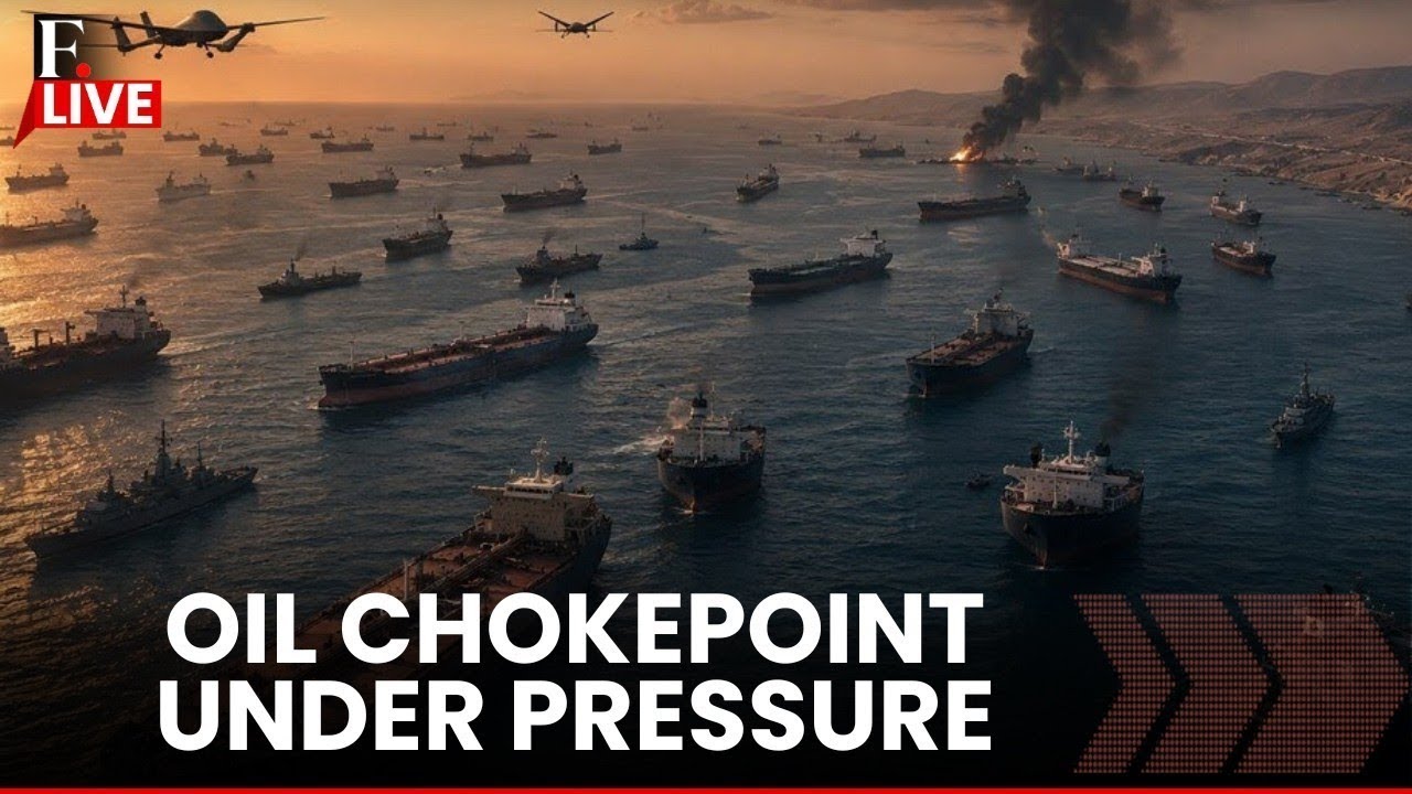 LIVE: Indian Ship Sunk after Drone Attacks near Oman | Hormuz Oil Chokepont Under Pressue