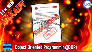 (OOPs)Important suggestion for Object Oriented Programming 2025 with pdf🔥🔥6th SEM | ECE |EE.#makaut