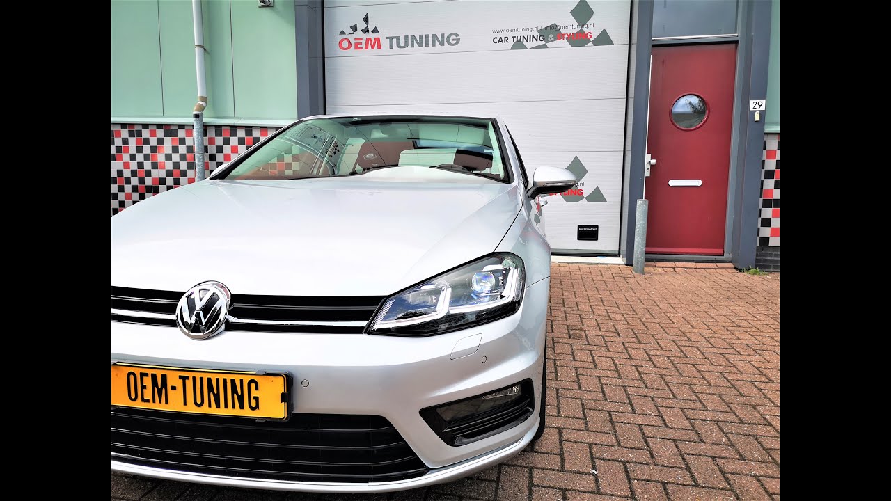 Dynamische BI – LED KOPLAMPEN R LINE | R | GTD | GOLF 7.5 Look | 2012 – 2017 |