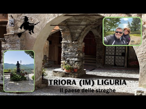 TRIORA (IM) Liguria - Il paese delle streghe - #kymcoak550