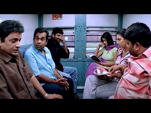 Ravi Teja And Brahmanandam Train Comedy Scene | 