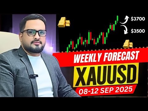 XAUUSD Weekly Analysis (Sept 08–12, 2025) | Will Fed Rate Cuts Push Gold Above $3650