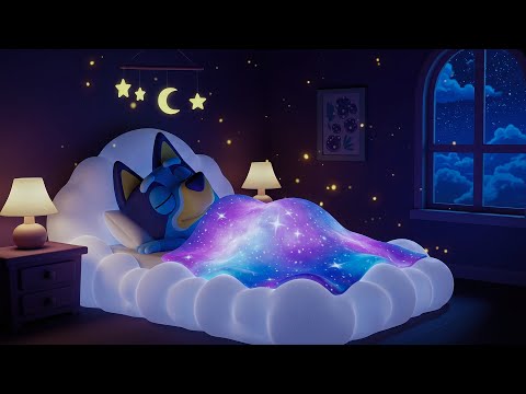 NO ADS Relax with Bluey:Peaceful Piano & Cricket Sounds for Deep Sleep, Stress Relief & Meditation 🌙