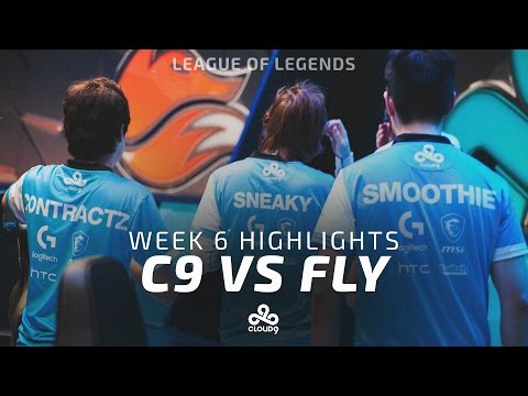 Cloud9 LoL - LCS Week 6 | Cloud9 vs FlyQuest Highlights (2017)