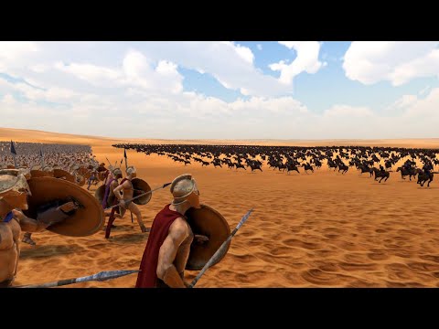 Can 10,000 SPARTANS defeat 10,000 CAVALRY ? (Ultimate Epic Battle Simulator 2)