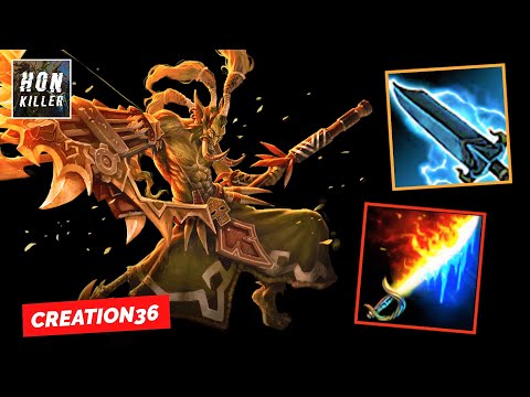 HoN Bushwack NULLFIRE BLADE with DAWNBRINGER