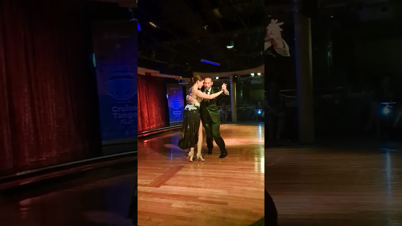 Loukas Balokas-Georgia Priskou 2/5 .Milonga del 83- Juan D'Arienzo-Cruise Tango Fest.