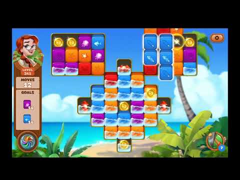 Lost Island Blast Adventure Level 341 NO BOOSTERS - A S GAMING