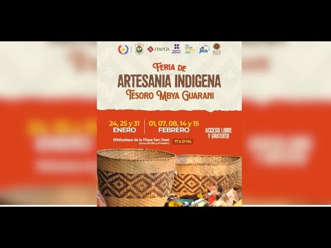 GOBERNACIÓN DE ITAPÚA PROMUEVE LA FERIA DE ARTESANÍA INDÍGENA EN ENCARNACIÓN