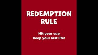 Killer Beer Pong - Redemption Rule