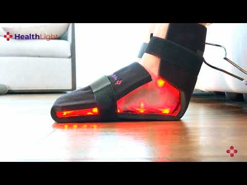 How to use the 2 Port Controller and Foot and Ankle 122  Pads for Pain Relief - Infrared & Red LEDs