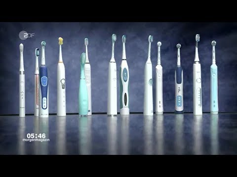 Test: Elektrische Zahnbürsten (19.12.2018 Service ZDF-Morgenmagazin)
